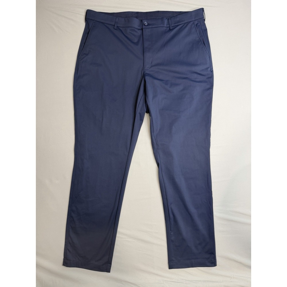 Greg Norman‎ Men's Golf Performance Stretch Fabric Classic Fit Pant 40x33 Navy